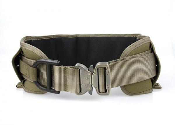 G TMC Laser-Cut PALS Padded Belt Rigger Belt ( Khaki )